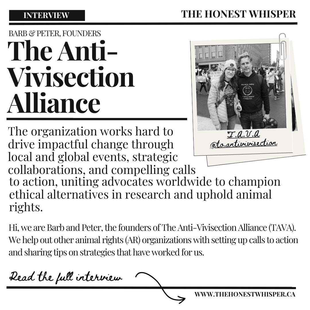 Feature: The Anti-Vivisection Alliance (TAVA)